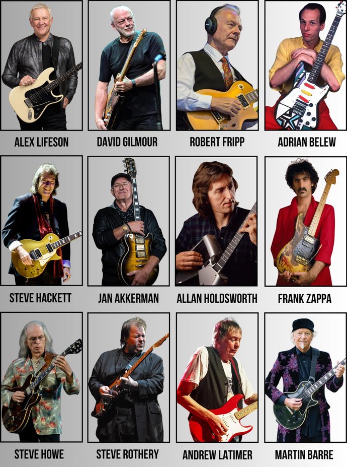 For the musically educated, part two: Who is your favourite guitarist out of these masters?