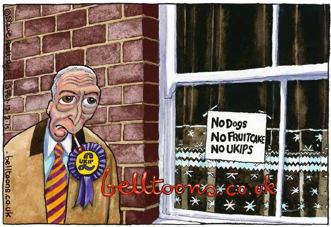 Are British people happy that Nigel Farage is in Parliament after his 8th election attempt?