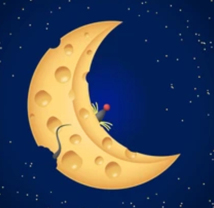 If the moon was made out of cheese, do you think people would've found a way to eat it?