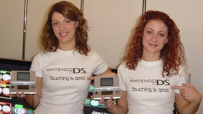 Do you think Nintendo’s "Touching is good" slogan for the DS is one their best marketing slogans?