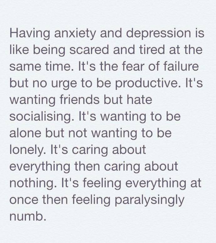 Why do I act like this and can anyone else relate?