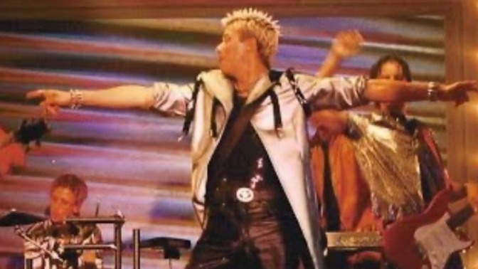 Can anyone help me find a silver Long Jacket? Like the image below?