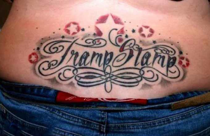 Are lower back tattoos still called tramp stamps?