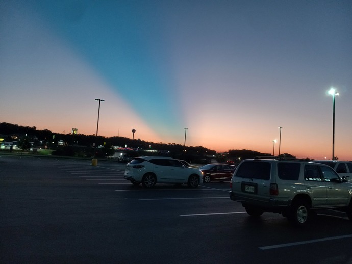What can explain this sky?