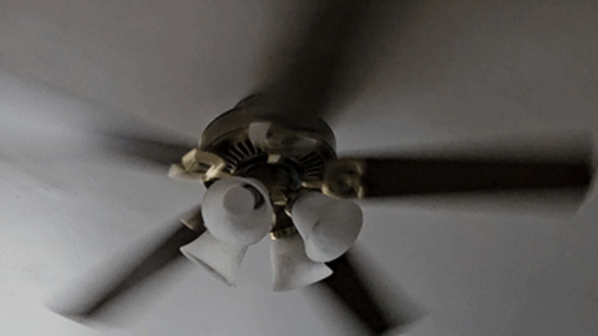 Does anyone know how to turn off a ceiling fan without the pull chain?