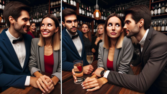 Girls, when is being checked out by a guy flattering, and when is it creepy/scary/uncomfortable?