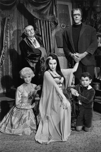 The Munsters are bizarre people who live a normql life