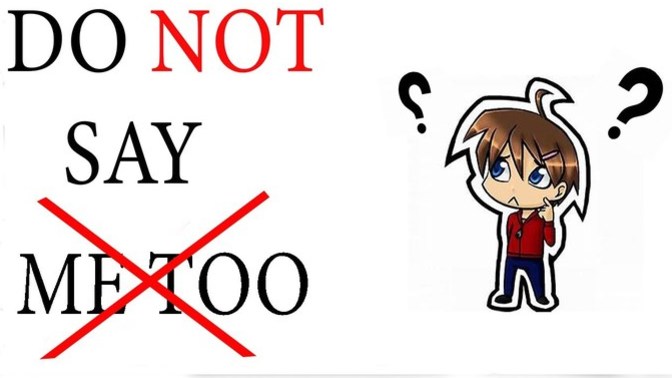 Do you find yourself using "and I also" (or something similar) rather than "me too"?