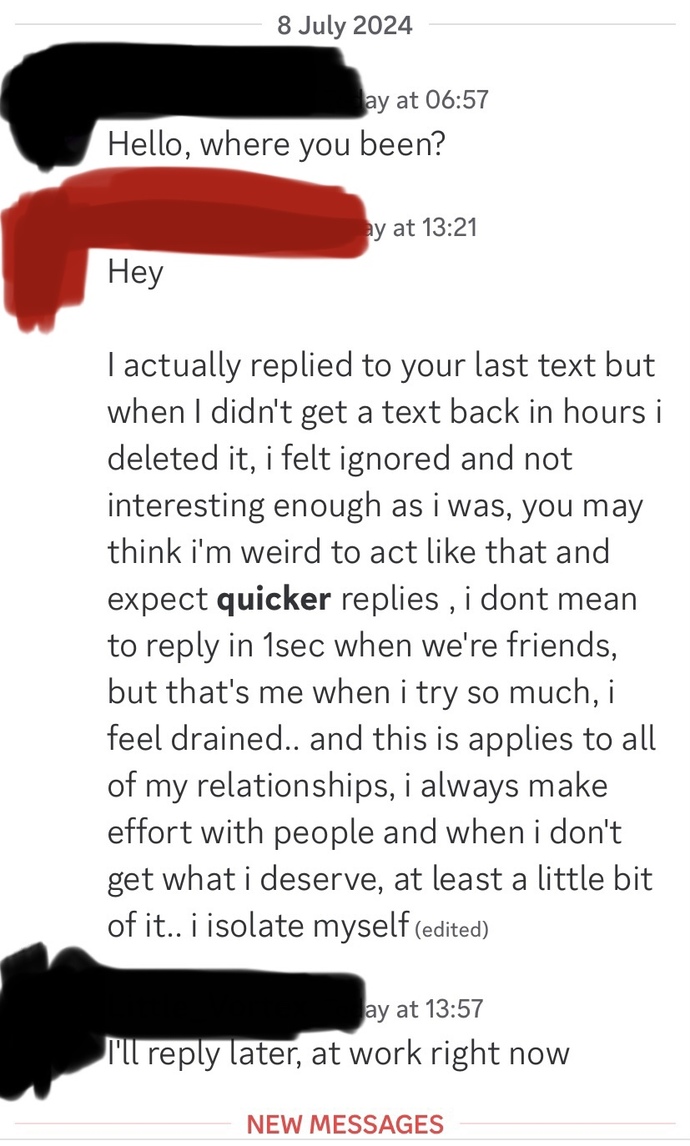 How to reply to this or I should leave it?