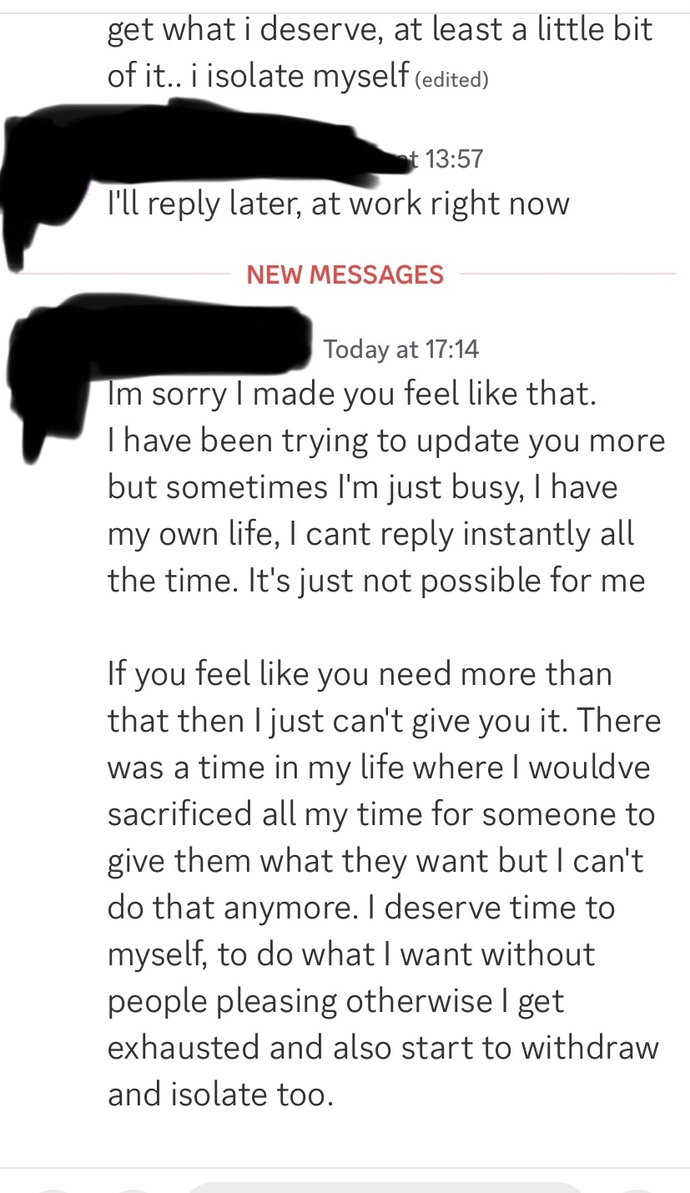 How to reply to this or I should leave it?