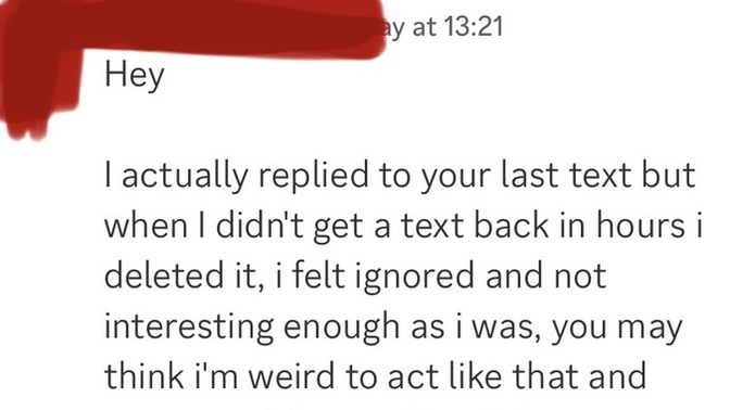 How to reply to this or I should leave it?