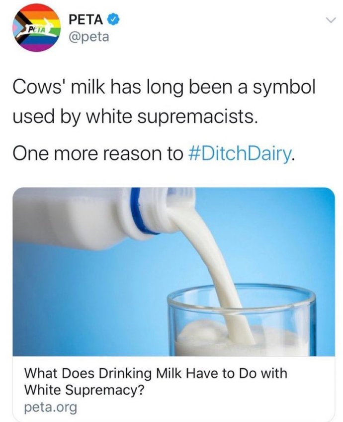 Are you willing to give up Milk?