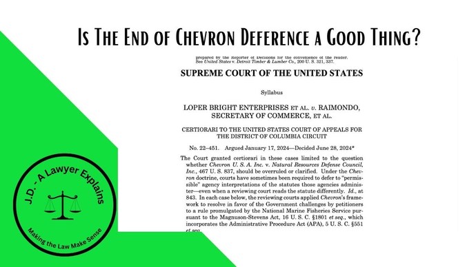 By overturning the Chevron ruling, going forward, will judges be required to interpreting the law faithfully without deference to government agencies?