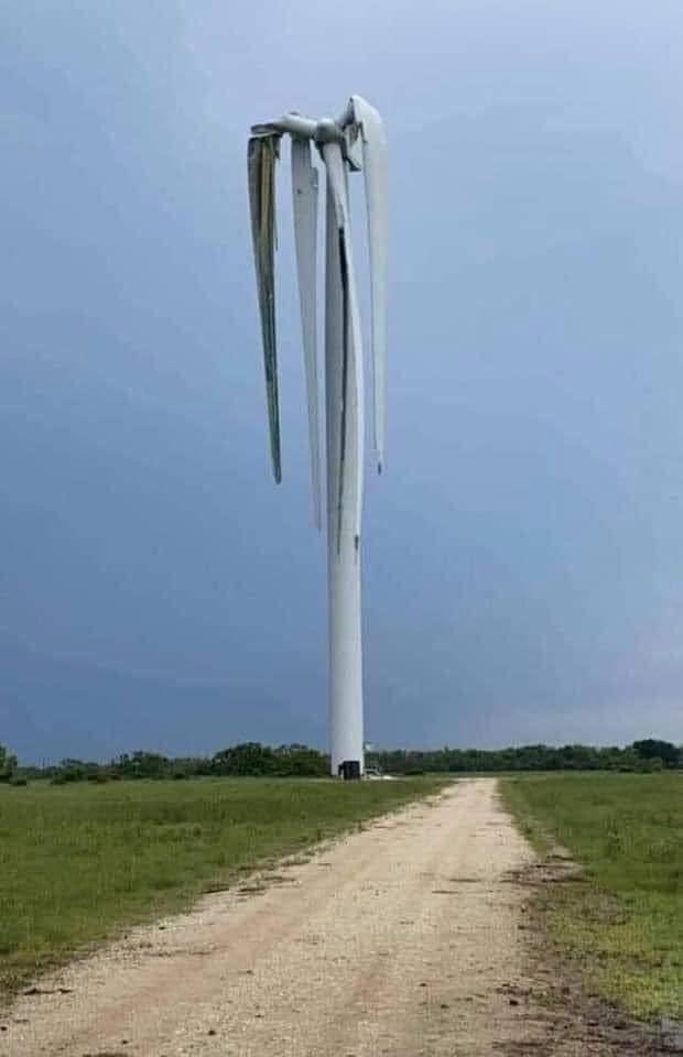 Did someone forget to water this windmill?