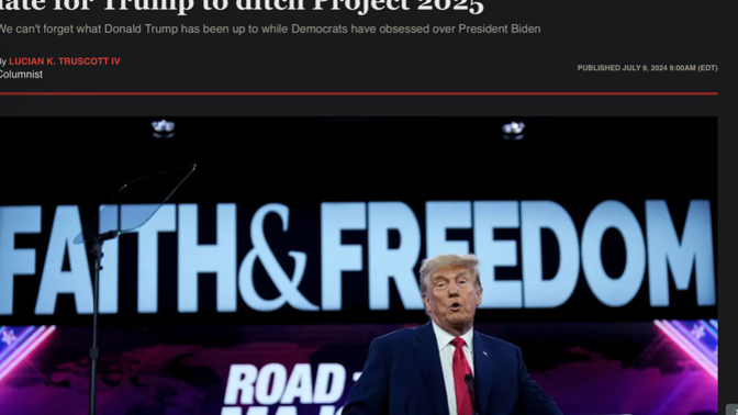 Why is everyone calling for Biden’s removal? RFK is a cannibal and Trumps team wants to be dictators…?