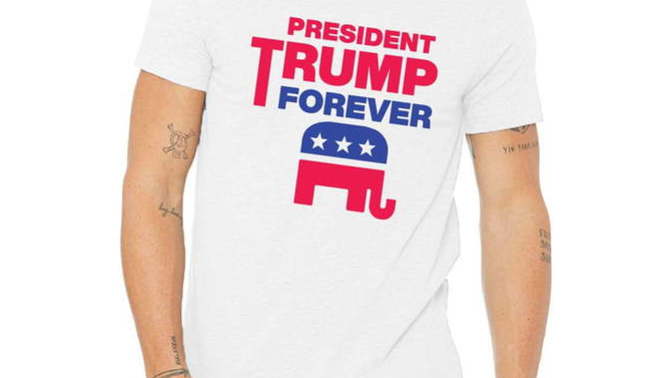 Trumplicans - why is it that you need to buy shirts, hats, key chains, flags to show your endless devotion to someone - while the other side?
