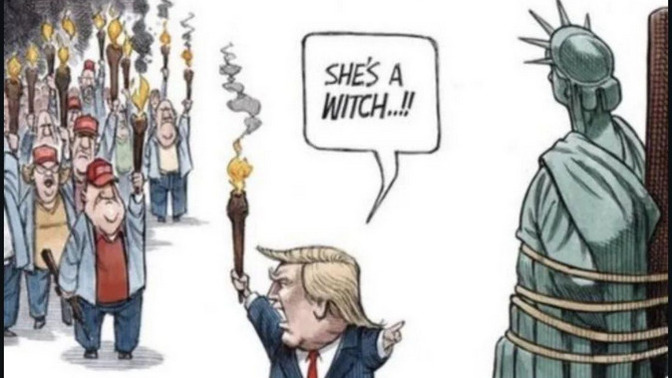 Do you agree or disagree with this political cartoon?