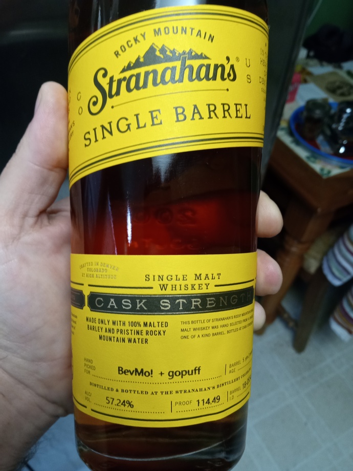 Drinking this with my brother