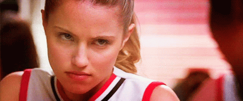 the eyebrow and the stare...