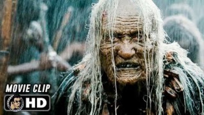 In the 2005 King Kong movie, what did the native old woman try to say to Ann Darrow?