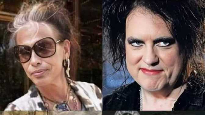 Why do so many old rockers go out on stage sporting a face that looks like a chewed toffee?