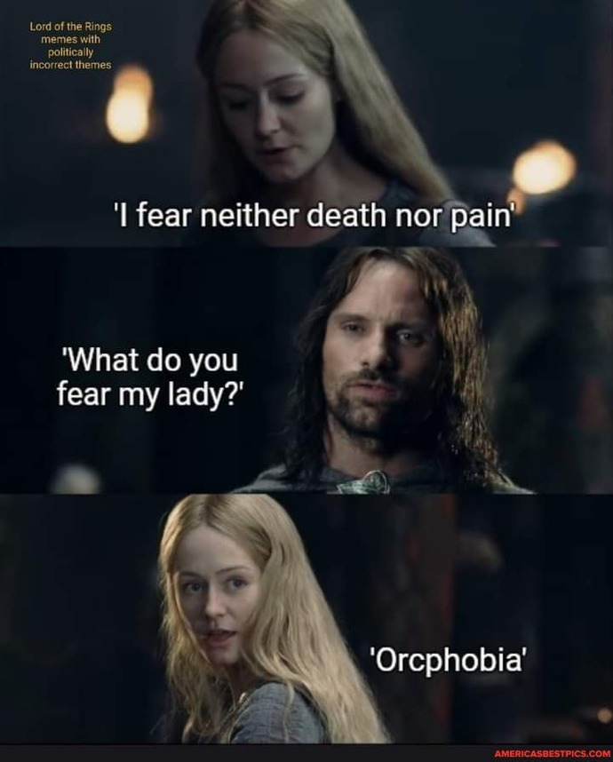 Should Lord of the Rings be banned due to how popular it is with Racists & its White Supremacy themes?