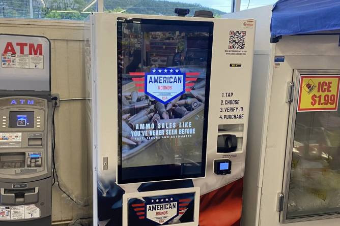 What do you think of Vending Machines that sell Ammunition?