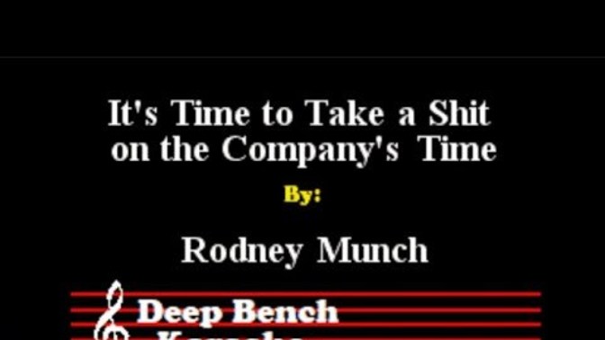 Do you shit on company time?