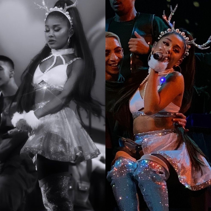What’s your favorite Ariana Grande Sweetener Era Outfit (part 6) ?