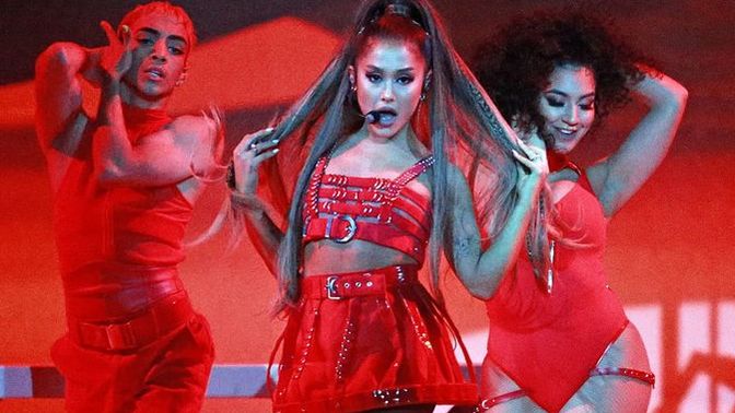 What’s your favorite Ariana Grande Sweetener Era Outfit (part 6) ?