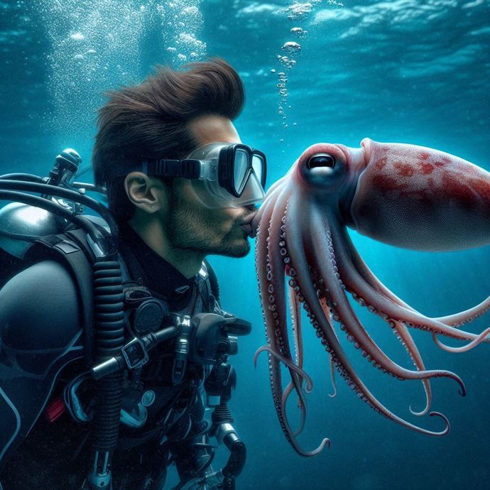 Would you kiss a Squid?