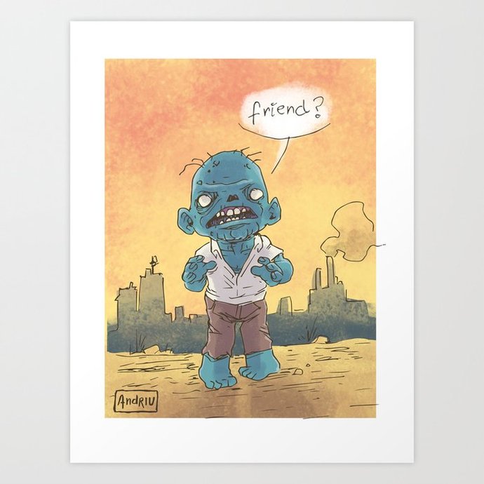 Are zombies actually evil?