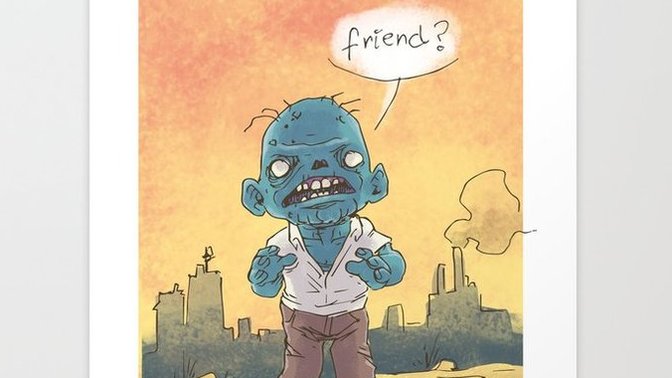 Are zombies actually evil?