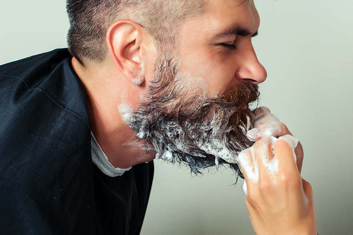 Men, would you let your woman wash your beard/facial hair 🧔?