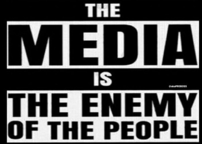 Media is the enemy of the people. Do you agree?