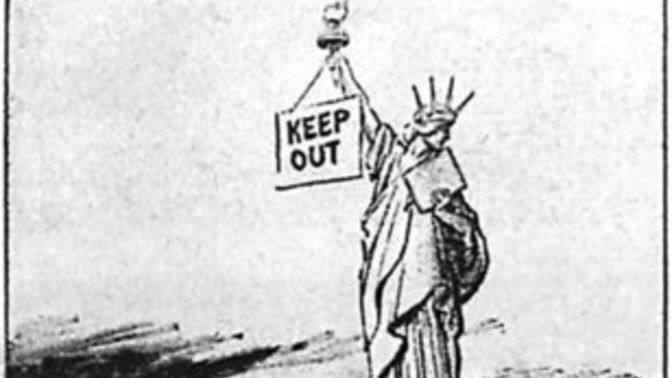Are you aware the US congress consistently turned down efforts to allow more refugees from German occupied Europe in the 1930s?