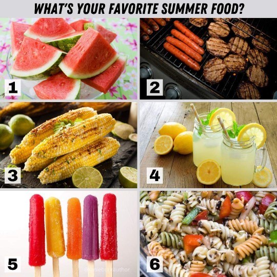 Do you have a favorite summer food or drink?
