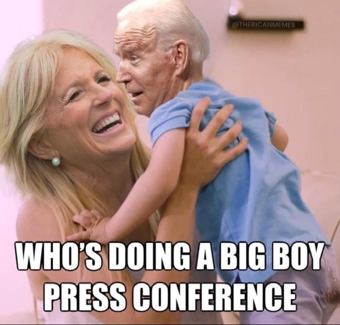 Thoughts on the cognitive state of Joe Biden during latest press conference?