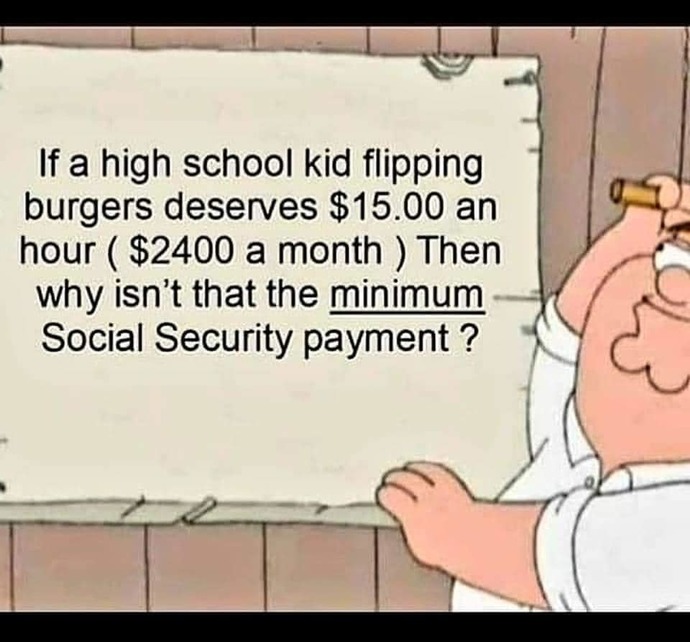 Why is it that the government hands out money to everyone to bail them out except for Social Security?