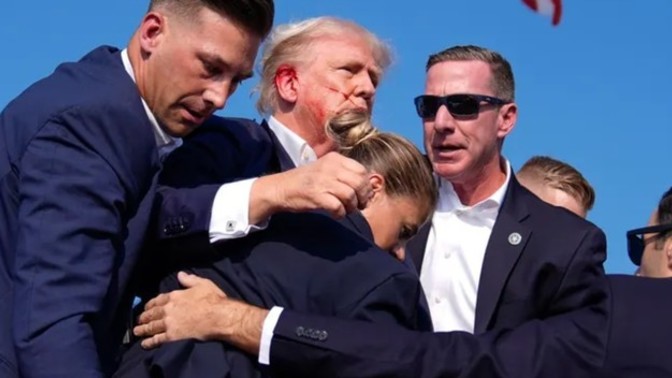 Someone seemingly tried to assassinate Trump. It's a developing story, but what are your thoughts?