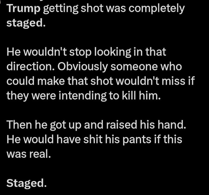 Assassination attempt on Trump! Thoughts?