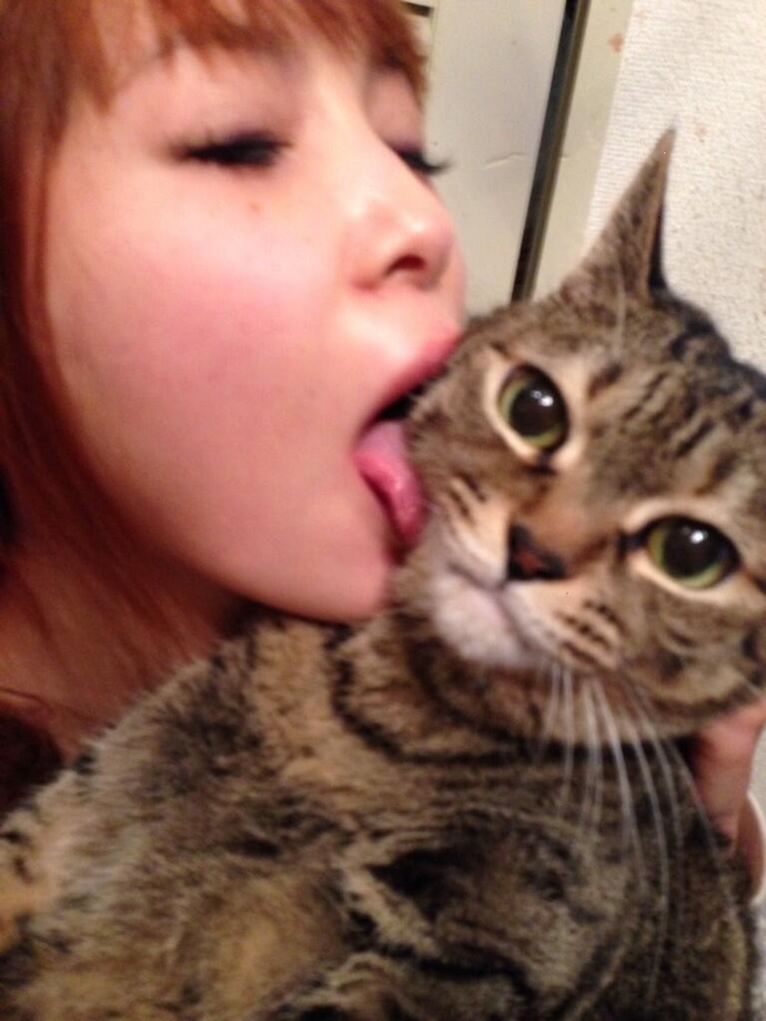 This is a hint at licking pussy... not for your mothers. 
