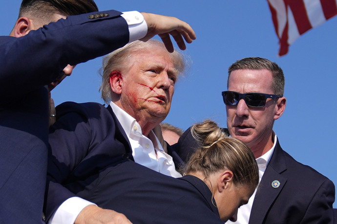 What were your reactions and thoughts when you saw Donald Trump got shot at a Pennsylvania rally due to an assassination attempt?
