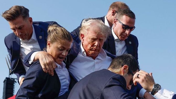 What were your reactions and thoughts when you saw Donald Trump got shot at a Pennsylvania rally due to an assassination attempt?