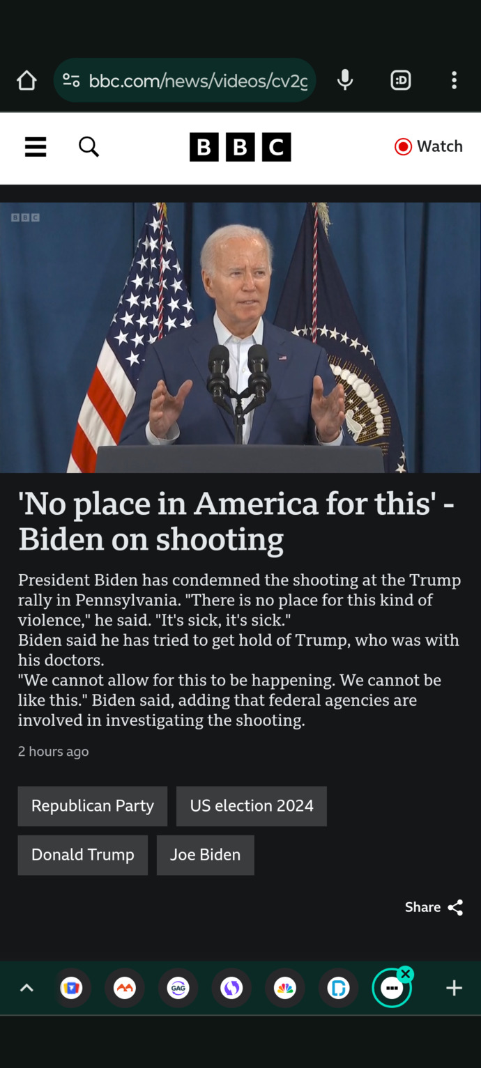 Did you know what Trump said after he was shot?