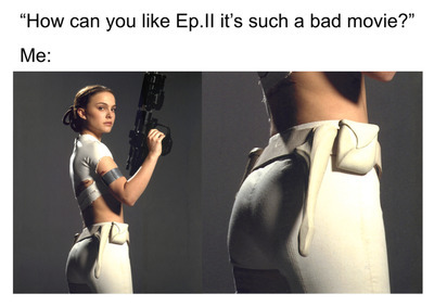 How Could Someone Like Natali Portman Attract Darth Vader's Attention?