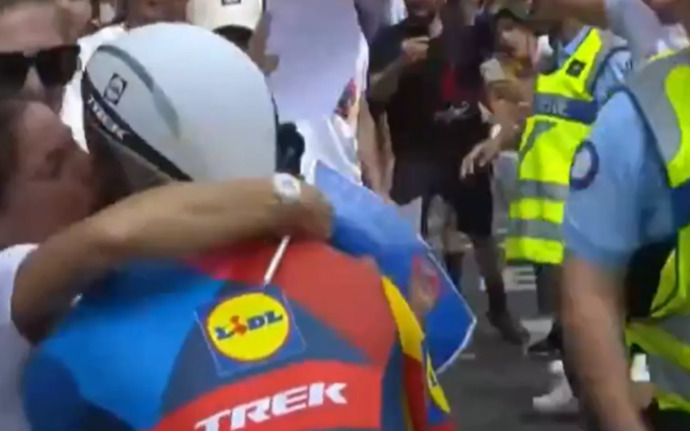 Should you KISS your WIFE during Tour de France?