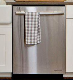 Who hangs their kitchen TOWEL on DISHWASHER handle?