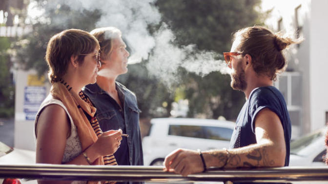 Do smokers like company while smoking (even from non-smokers)?