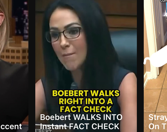 Trump started stupid…and this Boebert clip just shows the stupidity we’re fighting…right?